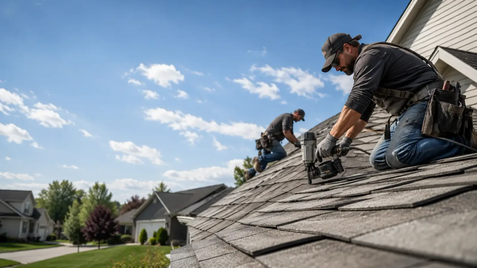 Storm Damage Roof Repair in Breese, IL near me